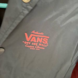 Awesome vintage vans light weight jacket